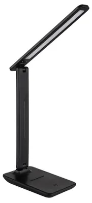 LED-Tischlampe, 5 W, 570 lm, schwarz