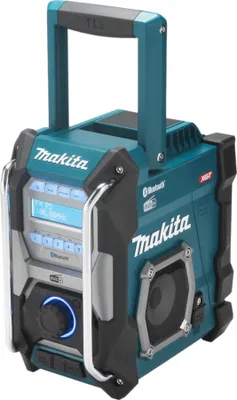 Obrázek produktu pro Makita MR 004 GZ Stavební rádio 12 - 40 V DAB, DAB+, FM / AUX, USB, Bluetooth - bez baterie, bez nabíječky