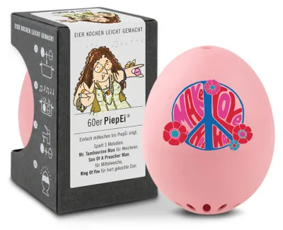 Produktbild von Brainstream A005388.1, Mechanischer Küchentimer, Pink, Kunststoff, Box, Deutschland
