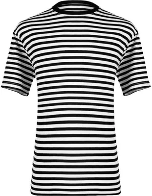 Produktbild von Ringelshirt schwarz-weiß - Clown Karnevalskostüm Größe: S