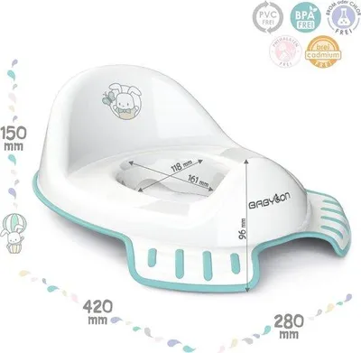 Produktbild von Famanu Kindertoilettensitz - Sicherer Toilettensitz für Kinder