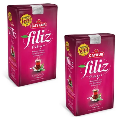 Produktbild von Caykur Filiz Türkischer Schwarzer Tee  2x 1000 gr Naturell Cay