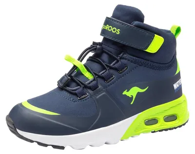 Obrázok produktu pre Chlapčenské vysoké tenisky Kangaroos KX-Hydro black/grey