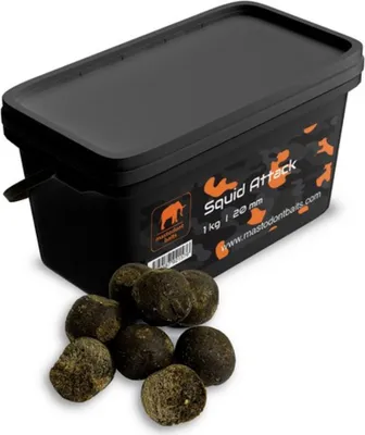 Immagine prodotto di Mastodont Baits s.r.o. Mastodont Baits boilies Squid Attack 24mm Balení: 1kg