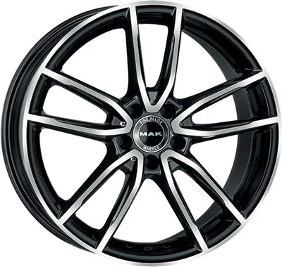 Produktbild von Alufelge Mak Evo 10X21 5X112 Et 22 Black Mirror