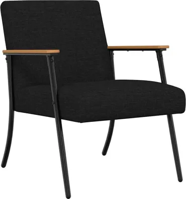 Produktbild von vidaXL Sessel Schwarz Stoff