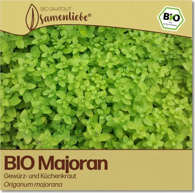 Produktbild von Majoran Samen Gewürz- und Küchenkraut Kräuter-Samen Saatgut Majoransamen