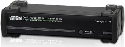 Productafbeelding van ATEN VS174 DVI Dual Link video-/audiosplitter, 4-voudig