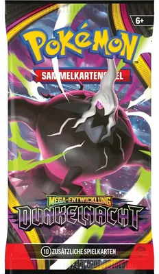 Produktbild von Pokemon - ME05 - Dunkelnacht Booster (Deutsch)