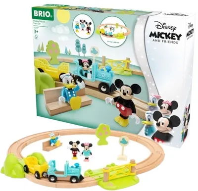 Produktbild von Micky Maus Eisenbahn-Set BRIO 63227700