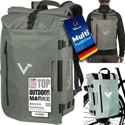 Imagen del producto de Bolsa para bicicleta 2 en 1 y mochila, 28 litros