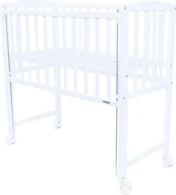 Obrázek produktu pro Dětská přístavná postýlka New Baby MATEO 90x40 cm bílá