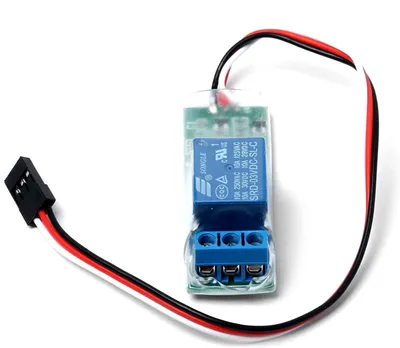 Zdjęcie produktu dla Elektroniczny przełącznik przekaźnika PWM K1 1CH do modelarstwa RC | Sterowanie jasnością świateł nawigacyjnych | Obsługuje 5-9V, 10A, 30V DC