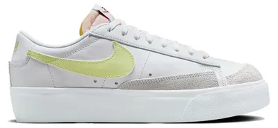 Productafbeelding van Nike Blazer Low Platform Wit/Limegroen (dames) - EU 41