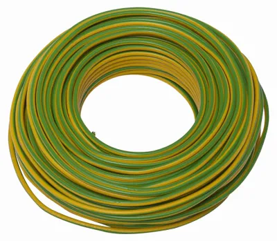 Produktbild von ZENITECH Stromkabel HO7V-U 1,5mm² Grün / Gelb - 25m