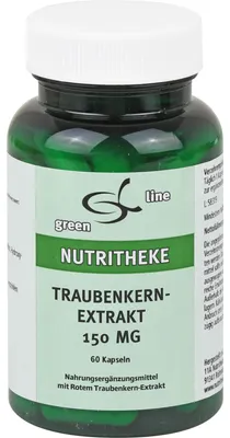 Produktbild von Traubenkernextrakt 150mg, 60 St KAP