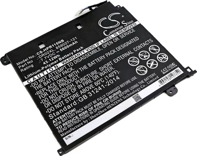 Zdjęcie produktu dla TECHTEK Bateria do notebooków kompatybilny z [HP] Chromebook 11 G5, Chromebook 11 G5(P0B77UT), Chromebook 11 G5(P0B78UT), Chromebook 11 G5(P0B79UT),