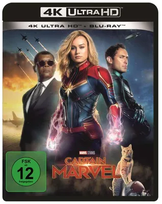 Produktbild von Marvel Studios, Captain Marvel - 4K UHD [Blu-Ray]
