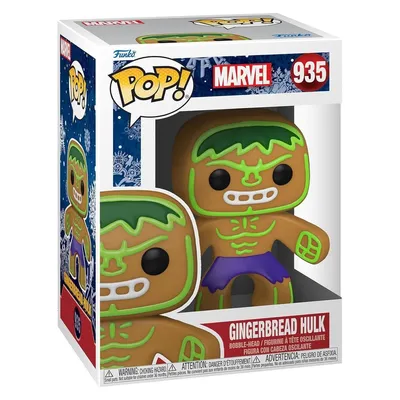 Produktbild von Marvel - Gingerbread Lebkuchen Hulk 935 - Funko Pop! - Vinyl Figur