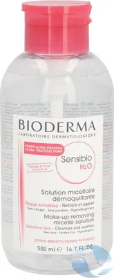Immagine prodotto di Bioderma Sensibio H20, acqua micellare con pompa dosatrice, 500ml