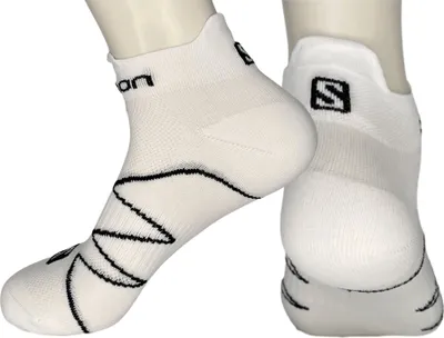 Produktbild von Sneaker Socken Salomon Sonic 2 Pack Laufsocken Schwarz Weiß 45-47