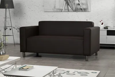 Produktbild von DALNIM Zweisitzer-Sofa - dunkelbraun