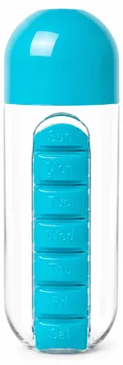 Produktbild von Tragbare Pillenaufbewahrungsflasche, 7-Tage Wochen Pillendose