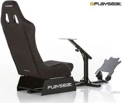 Produktbild von Rennsimulator Sitz, Playseat Evolution, Alcantara Schwarz, Verstellbar, Stabil
