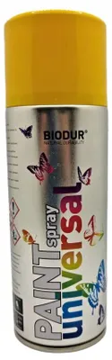 Produktbild von 1023 Gelb, Emulsion, BIODUR, Straßenmarkierung, goldfarben, 400 ml, Aerosol
