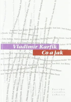 Immagine prodotto di Co a jak (Karfík Vladimír)