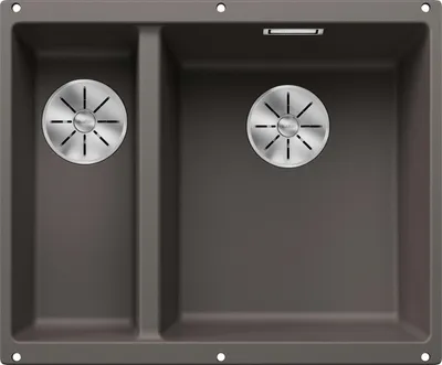 Immagine prodotto di BLANCO SUBLINE 340/160-U SILGRANIT grigio vulcanico