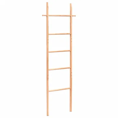 Image de Echelle porte-serviette 170 cm en noyer massif