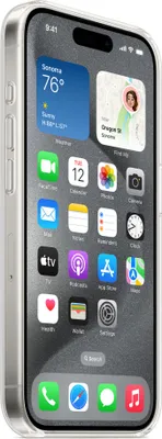 Produktbild von Apple MT233ZM/A, Cover, Apple, iPhone 15 Pro Max, 17 cm (6.7"), Transparent