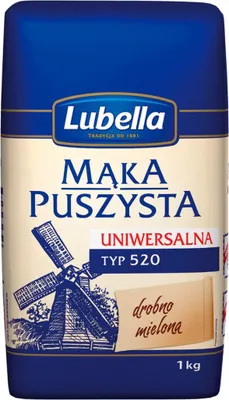 Zdjęcie produktu dla Lubella Mąka Puszysta Uniwersalna Typ 520 1 Kg
