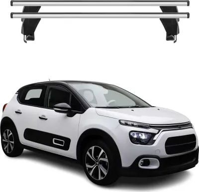 Obrázek produktu pro Menabo Střešní nosič Základní nosič pro Citroën C3 mk4 / e-C3 2024-2025 Černý hliník 2x
