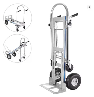 Obrázek produktu pro Robustní přepravní vozík 3 v 1 – nosnost 1000 LBS