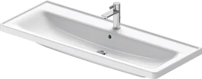 Immagine prodotto di Duravit D-Neo lavabo, 1205x480mm, 1 trou pour robinet, avec trop-plein, blanc brillant, 2367120000, 2367120000