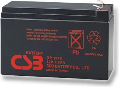 Obrázek produktu pro Csb Gp1272 F2, 12V, 7,2Ah