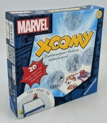 Produktbild von Ravensburger Xoomy® Erweiterungsset Marvel - Erweiterungsset für den Xoomy Midi oder Maxi, Xoomy Erweiterung mit 20 neuen Motiven