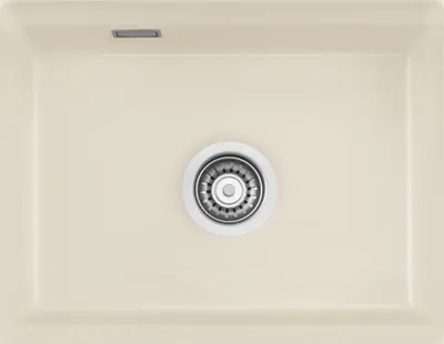Produktbild von Unterbauspüle KeraDomo KARA 50 U/g in JASMIN mit Excenterbedienung