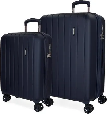 Immagine prodotto di MOVOM Set di valigie in ABS, blu navy, 65cm/55cm, 5318964