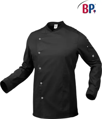 Produktbild von BP® Kochjacke für Herren - schwarz - XS