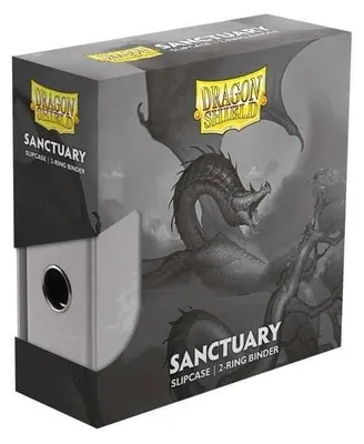 Produktbild von Sanctuary Slipcase 2-Ring Binder Weiß für TCG Karten