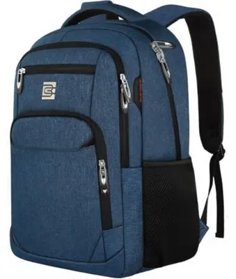 Produktbild von Laptop Rucksack 20 Zoll Herren Schulrucksack Teenager Jungen Blau 17.3 Zoll Wasserabweisend