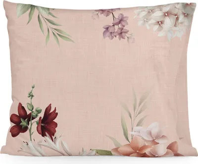Produktbild von Summer floral Kissenbezug 60x70 cm 100% Baumwolle Hergestellt in Europa
