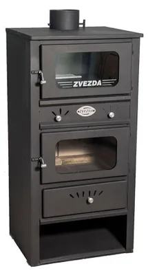Immagine prodotto di ZVEZDA MF 22, Stufa a legna con forno separato, 10,9 kW, Ø 130 mm