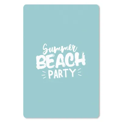 Produktbild von MuchoWow® Mauspad Mousepad Sommer - Blau - Weiß 40x60 cm - Mousepads - Maus Mat - Pad - Mausunterlage - Schreibtisch Accesoire
