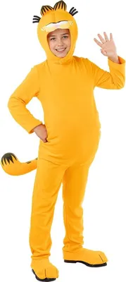 Produktbild von Garfield Kostüm für Kinder Kindergröße: 116-134