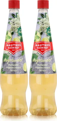 Produktbild von Mautner Getränkesirup Holunder Limette-Minze 0,7L - Softdrink (2er Pack)