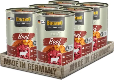 Image de Belcando Holistic Beef 6x 400 g- Nourriture humide pour chiens avec superfoods